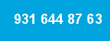 931 644 87 63 931 644 87 63